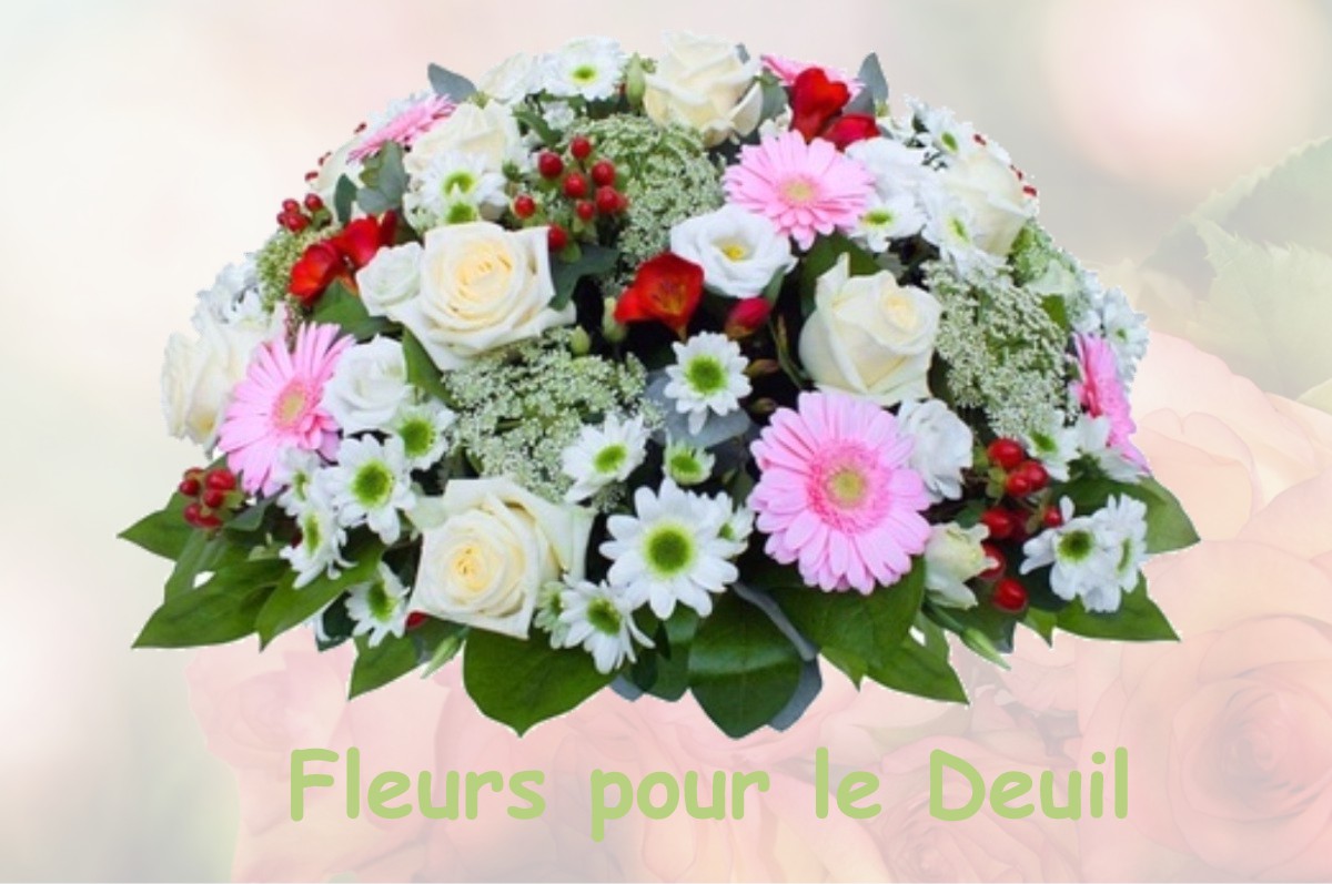 fleurs deuil MONTHUREUX-LE-SEC